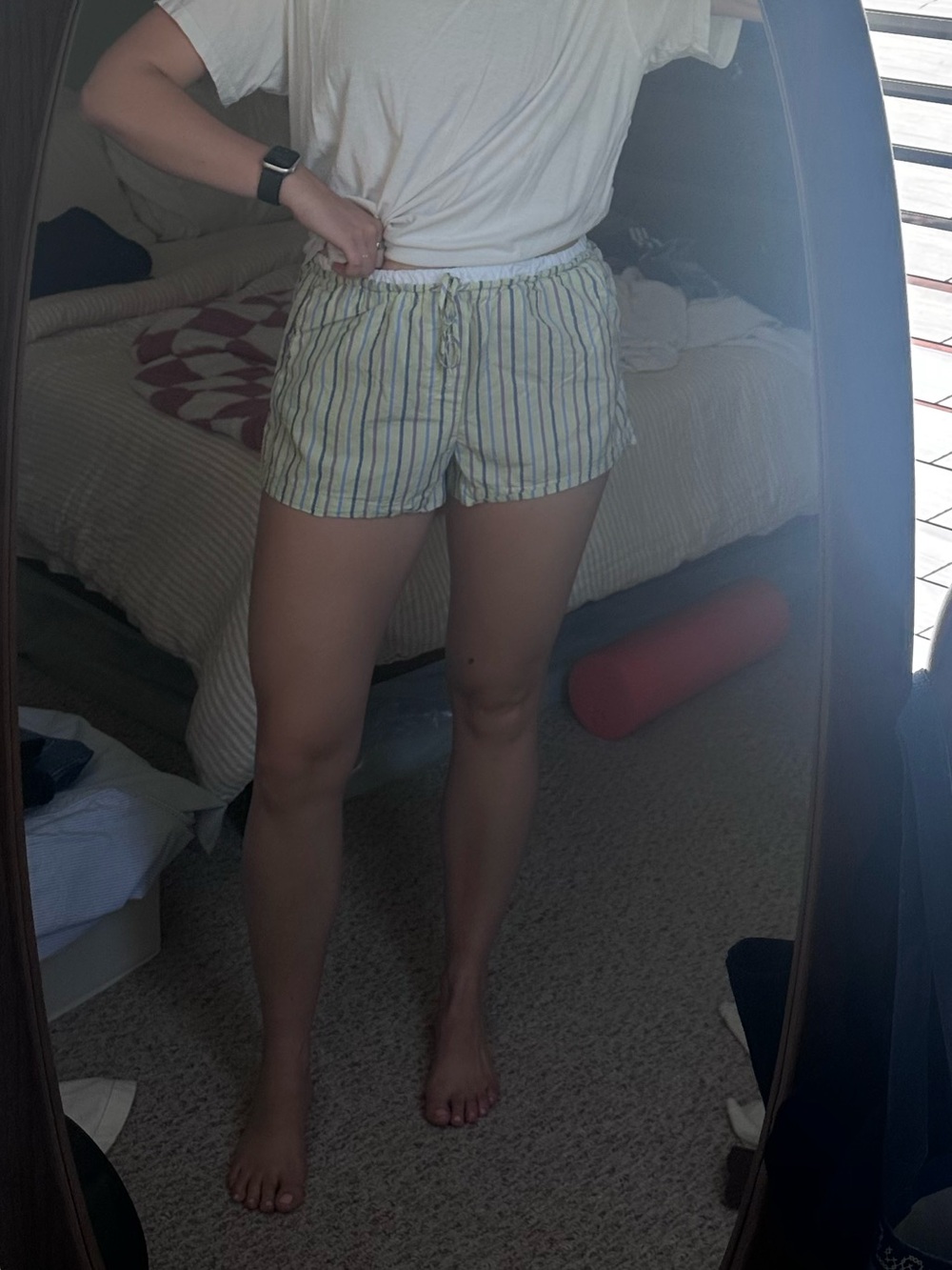 Zara Pin Stripe Boxer Short
